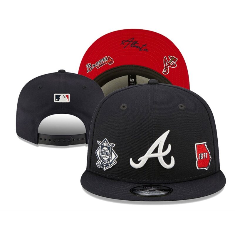 6863f40c43bb5_1 Atlanta Braves Snapback Hat