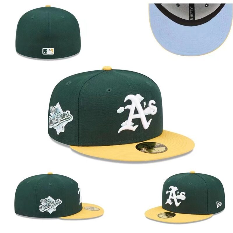 6863f4b38f493_1 Oakland Athletics Fitted Hat