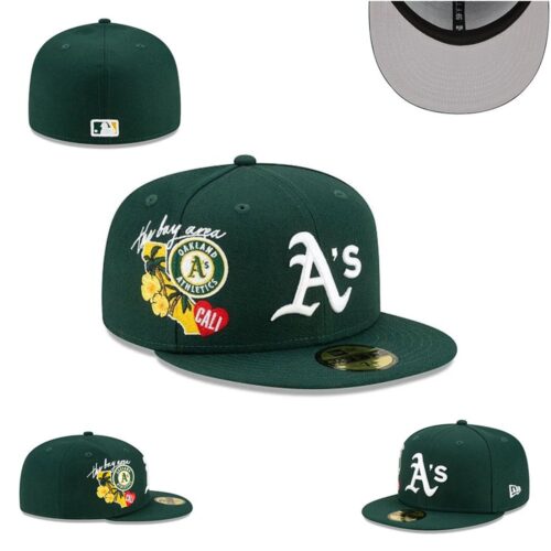 6863f5d6bcb01_1 Oakland Athletics Fitted Hat