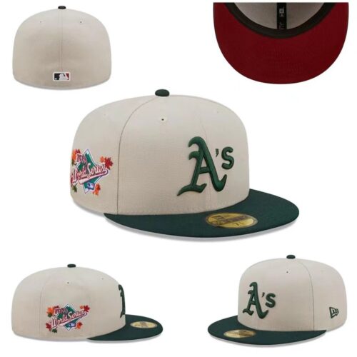6863f5dcad04e_1 Oakland Athletics Fitted Hat