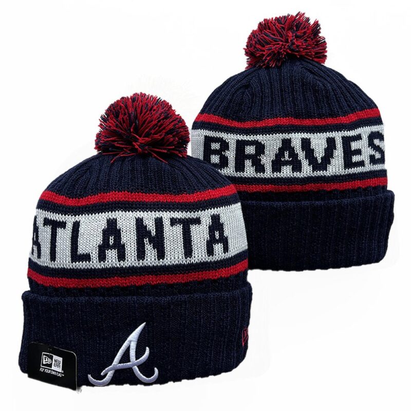 6863f75e84166_1 Atlanta Braves Knit Hats