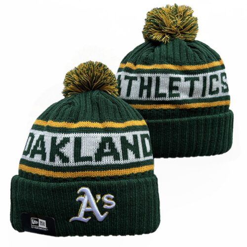 6863f78208a23_1 Oakland Athletics Knit Hats