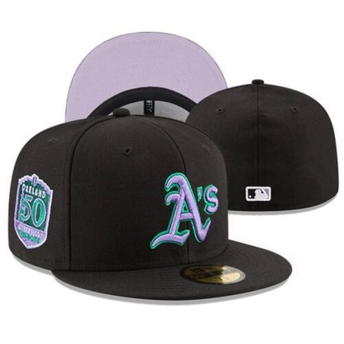 6863f7cb18d68_1 Oakland Athletics Fitted Hat