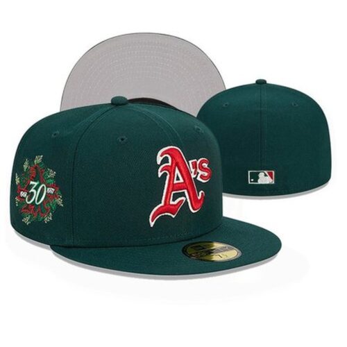 6863f8636ea89_1 Oakland Athletics Fitted Hat