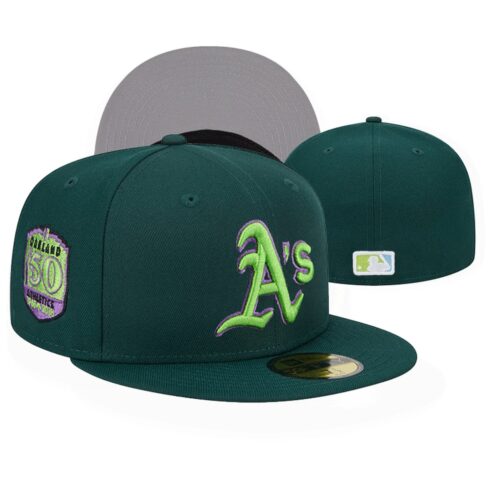 6863f9429b97e_1 Oakland Athletics Fitted Hat
