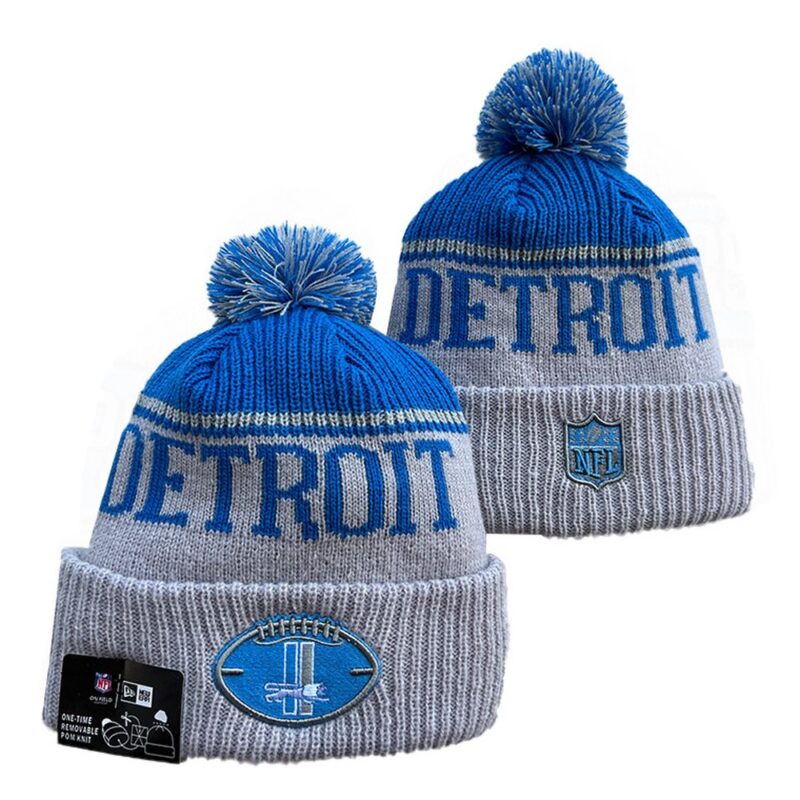 6863fa1463efa_1 Detroit Lions Knit Hat