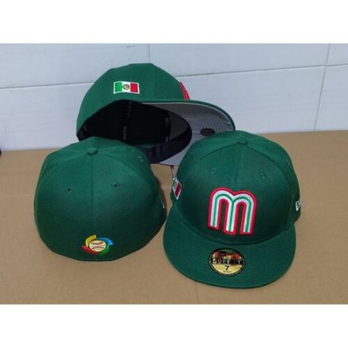6863fb7f38a64_1 Mexico National Baseball Team Fitted Hat