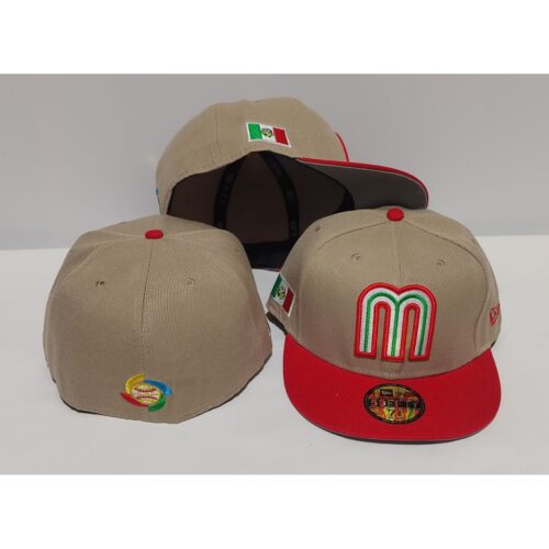 6863fb91775dc_1 Mexico National Baseball Team Fitted Hat