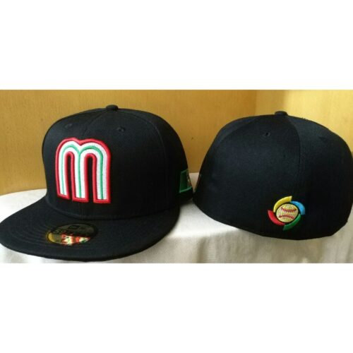 6863fb94b7aa3_1 Mexico National Baseball Team Fitted Hat