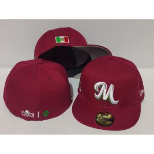 6863fba82e000_1 Mexico National Baseball Team Fitted Hat