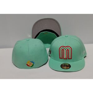 6863fbac36768_1 Mexico National Baseball Team Fitted Hat