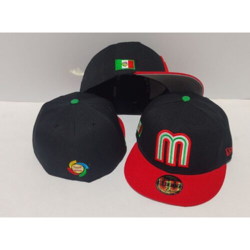 6863fbb543bde_1 Mexico National Baseball Team Fitted Hat