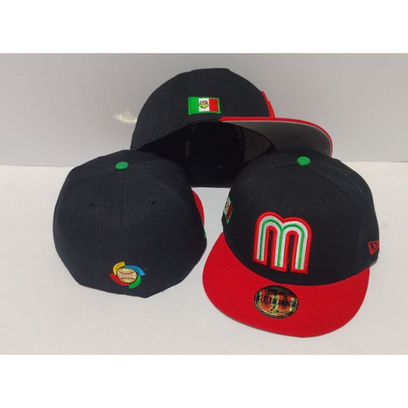6863fbb543bde_1 Mexico National Baseball Team Fitted Hat