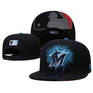 6863fbe9d4b50_1 Miami Marlins Snapback Hat
