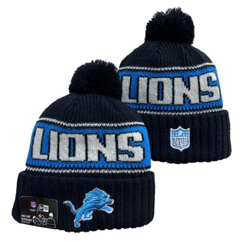 6863fc0e42962_1 Detroit Lions Knit Hat