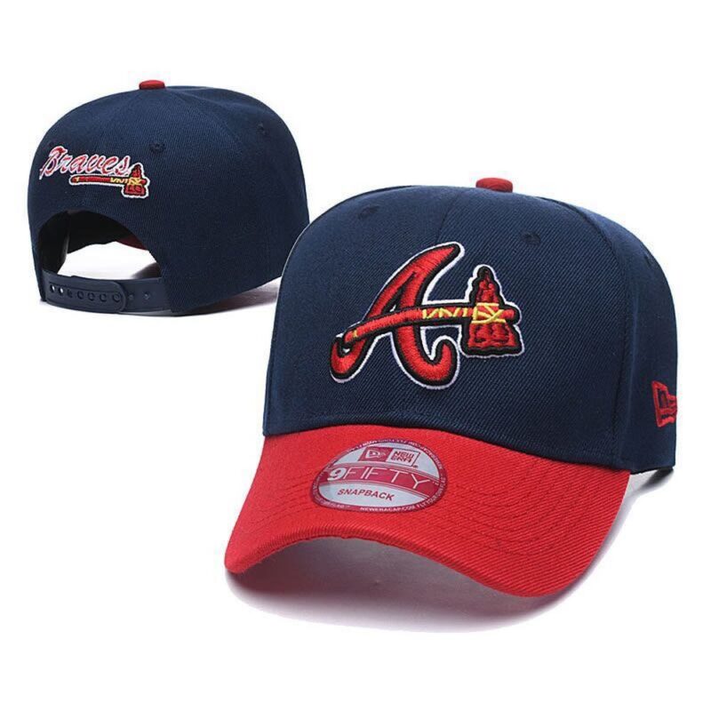 6863fcba44857_1 Atlanta Braves Adjustable Hat