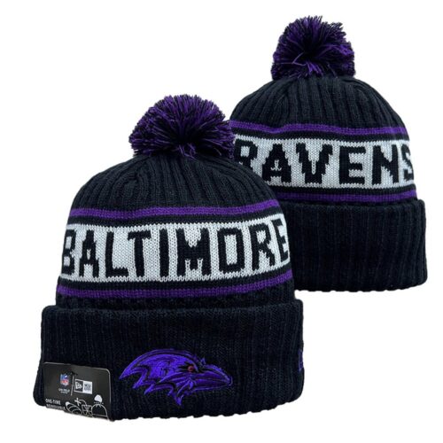 6863ff8acedda_1 Baltimore Ravens Knit Hats