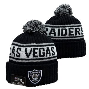 6863ffb534b0d_1 Las Vegas Raiders Knit Hats