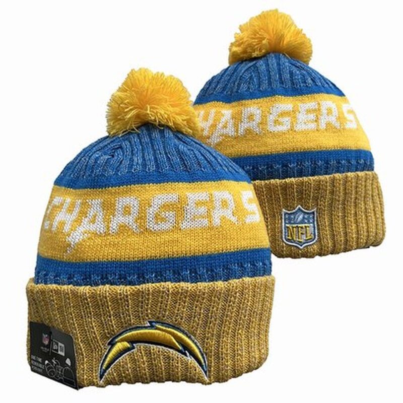 6864009b5cae3_1 Los Angeles Chargers Knit Hat