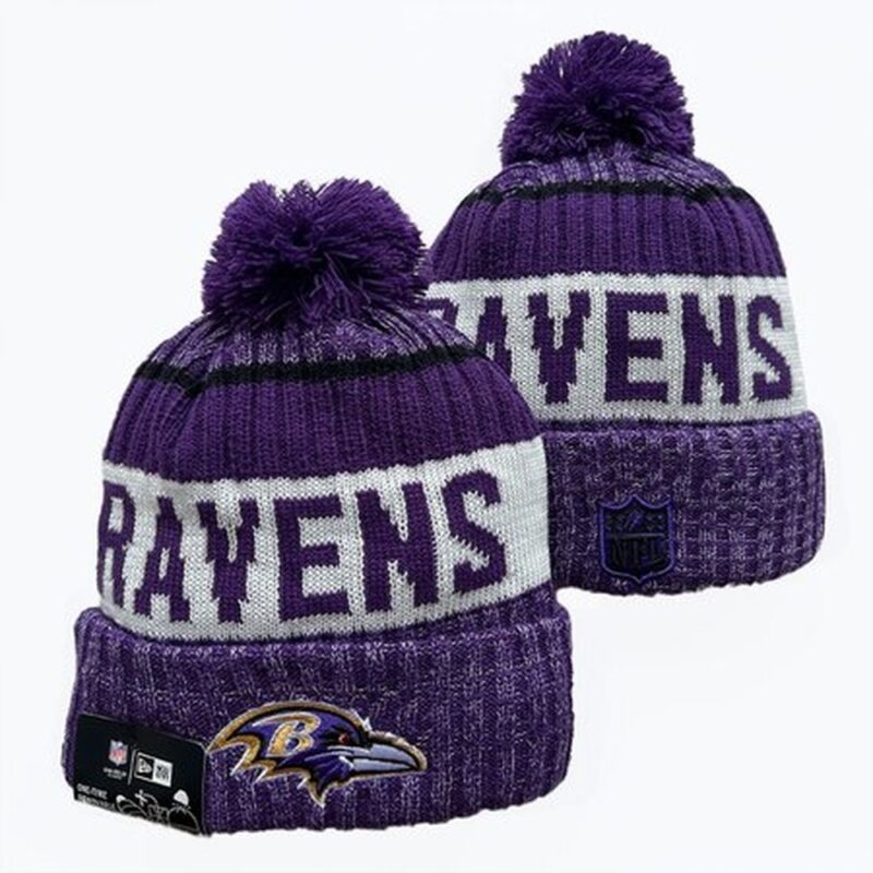 686400a452015_1 Baltimore Ravens Knit Hat