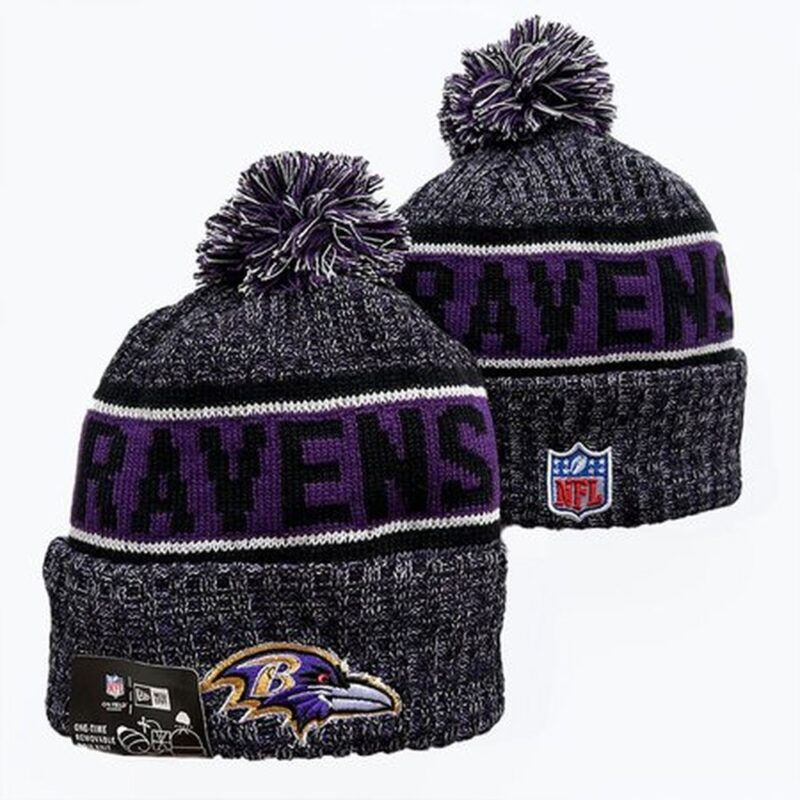 686400a68190c_1 Baltimore Ravens Knit Hat