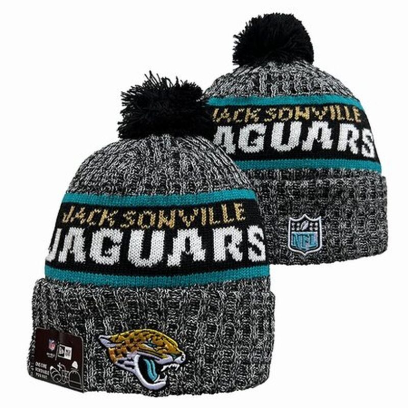 686400ab1db3a_1 Jacksonville Jaguars Knit Hat