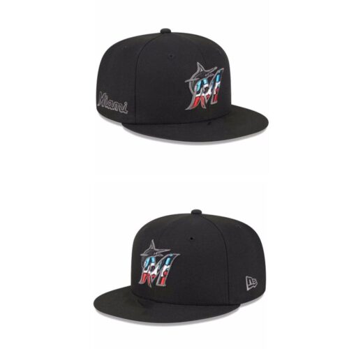 6864013a5a256_1 Miami Marlins Snapback Hat