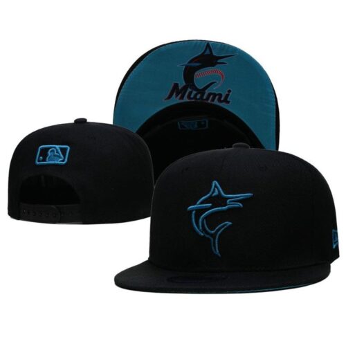 6864014141f24_1 Miami Marlins Snapback Hat