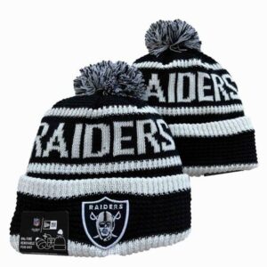 6864021883b6a_1 Las Vegas Raiders Knit Hat