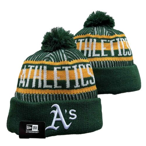 6864039b98a4f_1 Oakland Athletics Beanies Knit Hat