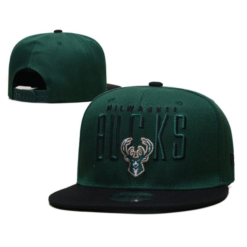 686404af6679a_1 Milwaukee Bucks Snapback Hat