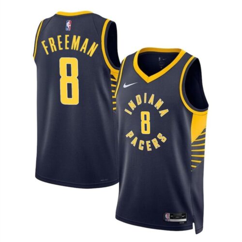 68640771cc3e5_1 Men's Indiana Pacers #8 Enrique Freeman Navy 2024 Draft Icon Edition Stitched Basketball Jersey