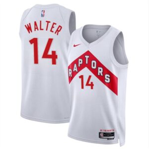 686407e6aa48a_1 Men's Toronto Raptors #14 Ja' Kobe Walter White 2024 Draft Association Edition Stitched Basketball Jersey