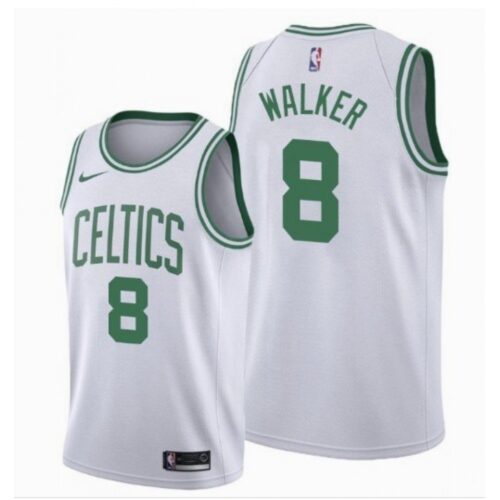 6864085077426_1 Men's Boston Celtics #8 Kemba Walker White Swingman Stitched NBA Jersey