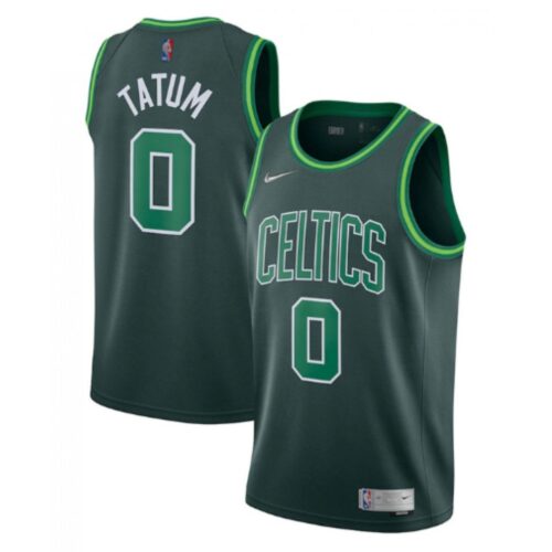 6864085736eff_1 Men's Boston Celtics #0 Jayson Tatum Green 2020-21 Swingman Stitched Jersey