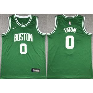 686408cc416fe_1 Men's Boston Celtics #0 Jayson Tatum Green Stitched Basketball Jersey