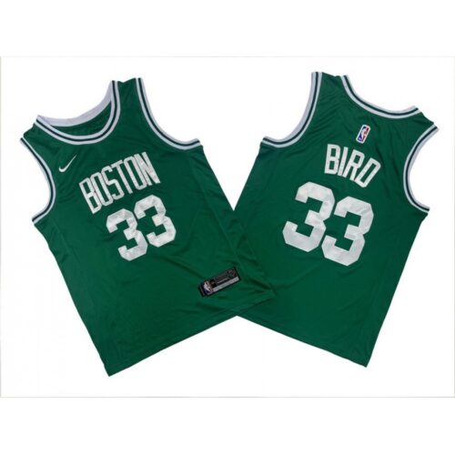 686408df6a5e3_1 Men's Boston Celtics #33 Larry Bird Green Stitched Basketball Jersey