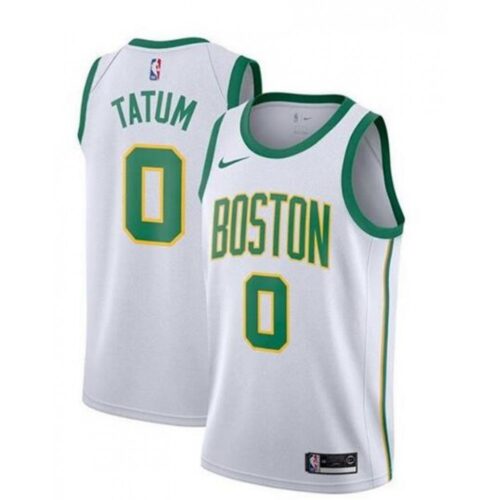 686408ef73221_1 Men's Boston Celtics #0 Jayson Tatum White Swingman Stitched NBA Jersey