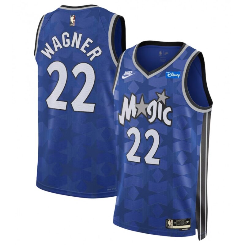 6864092530dd5_1 Men's Orlando Magic #22 Franz Wagner Blue 2023/24 Classic Edition Stitched Basketball Jersey