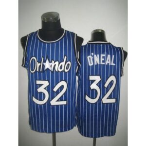 68640936e745f_1 Magic #32 Shaquille O'Neal Blue Throwback Stitched NBA Jersey