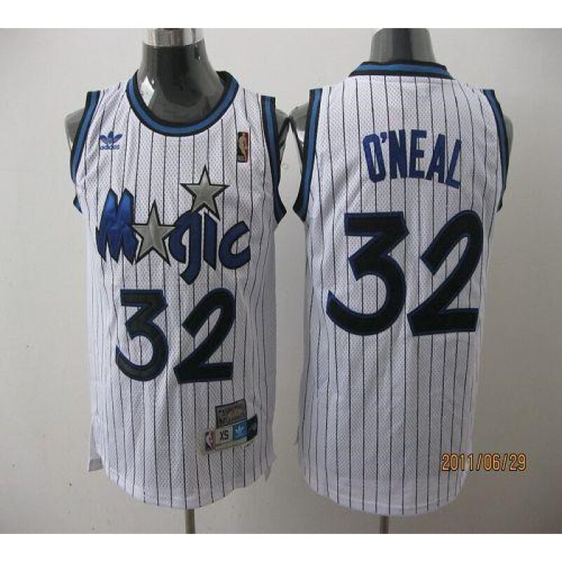 68640940ad1ff_1 Magic #32 Shaquille O'Neal Stitched White Throwback NBA Jersey