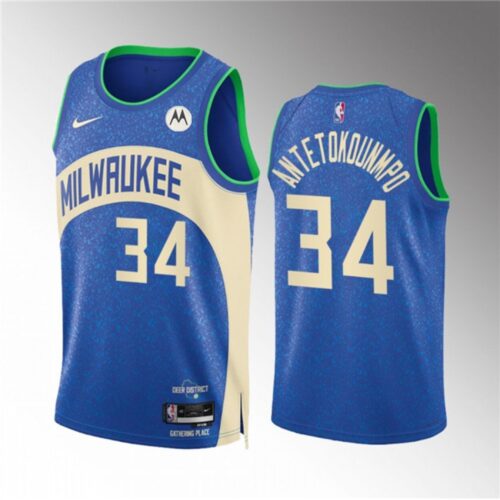 6864098eab6d1_1 Men's Milwaukee Bucks #34 Giannis Antetokounmpo 2023/24 Blue City Edition Stitched Basketball Jersey