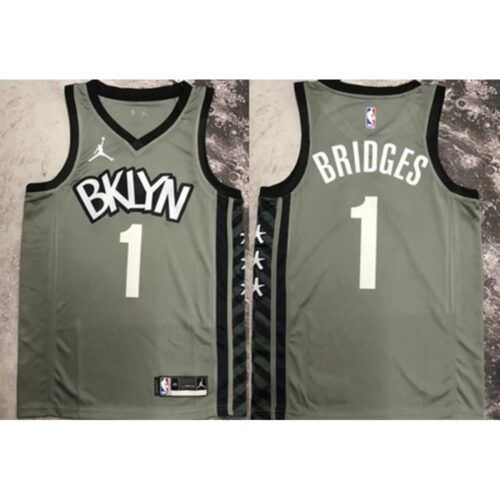 686409d323289_1 Men's Brooklyn Nets #1 Mikal Bridges Gray Stitched Basketball Jersey