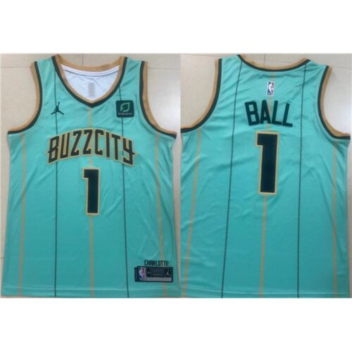 686409e391934_1 Men's Charlotte Hornets #1 LaMelo Ball Teal Stitched Basketball Jersey