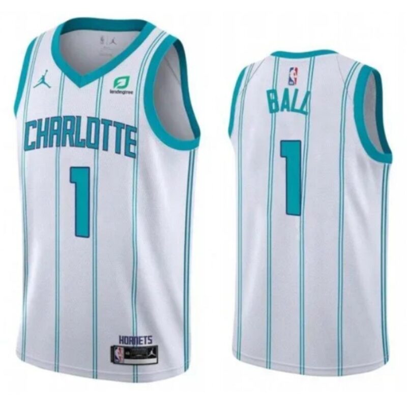 686409f521726_1 Youth Charlotte Hornets #1 LaMelo Ball White Stitched Basketball Jersey