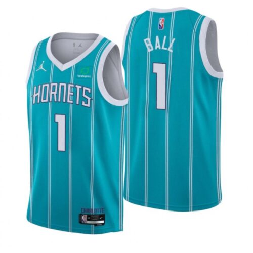 686409f79ebc4_1 Men's Charlotte Hornets #1 LaMelo Ball Teal 2022-23 Icon Edition Stitched Basketball Jersey