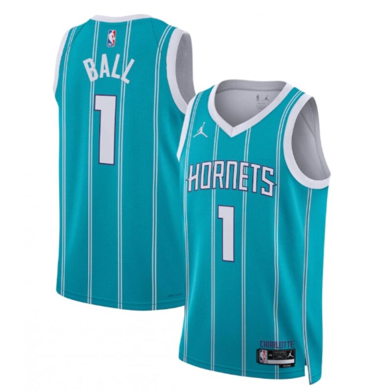 686409fe49857_1 Men's Charlotte Hornets #1 LaMelo Ball Teal Swingman Stitched Basketball Jersey