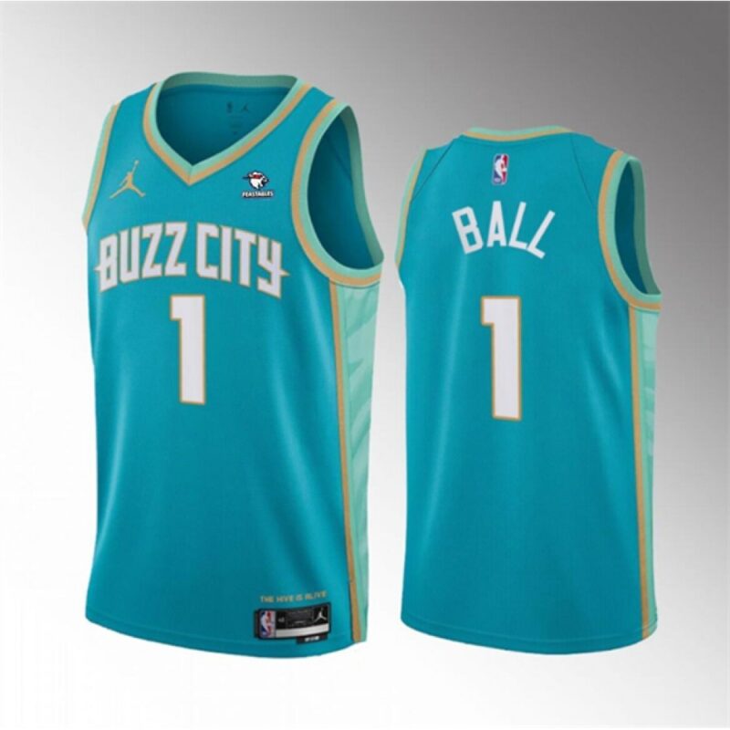 68640a0b6a5a2_1 Men's Charlotte Hornets #1 LaMelo Ball Teal 2023-24 City Edition Stitched Basketball Jersey