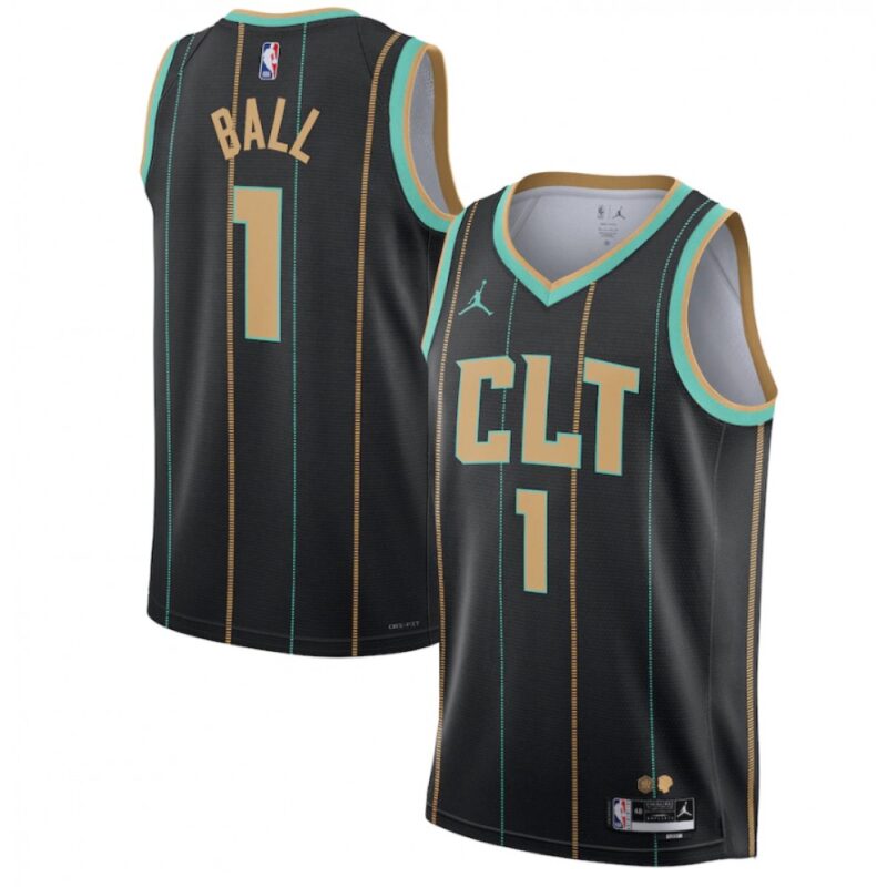 68640a360b0dc_1 Men's Charlotte Hornets #1 LaMelo Ball 2022/2023 Black City Edition Stitched Basketball Jersey