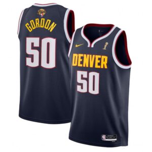 68640aa5e4611_1 Men's Denver Nuggets #50 Aaron Gordon Navy 2023 Finals Champions Icon EditionStitched Basketball Jersey
